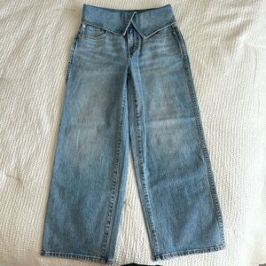 Madewell The Perfect Vintage Wide-Leg Crop Jean 24P